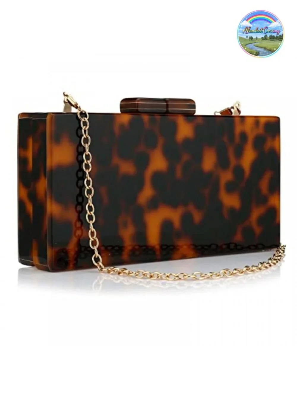 Acrylic Clutch Purses for Women with Marbling Elegant Banquet Evening Crossbody
